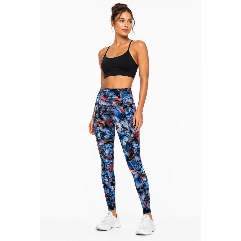Lululemon‎ Fast and Free High-Rise Tight 25 Nulux Floral Multi Size 2 NWT